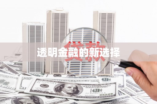 临翔透明金融的新选择