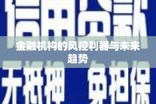临翔金融机构的风控利器与未来趋势