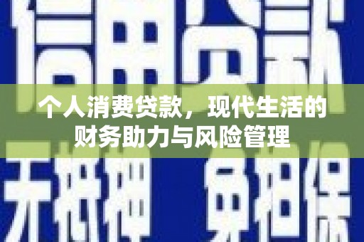 临翔个人消费贷款,现代生活的财务助力与风险管理 临翔个人消费贷款,现代生活的财务助力与风险管理