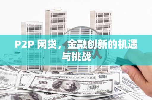 临翔P2P 网贷，金融创新的机遇与挑战