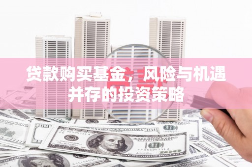临翔贷款购买基金，风险与机遇并存的投资策略