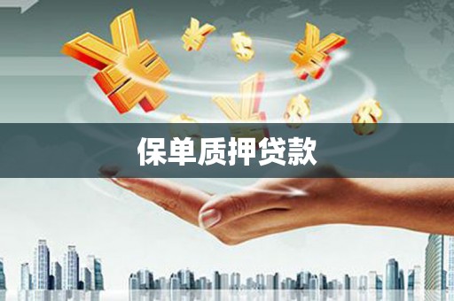临翔保单质押贷款