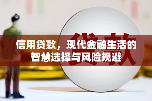临翔信用贷款，现代金融生活的智慧选择与风险规避