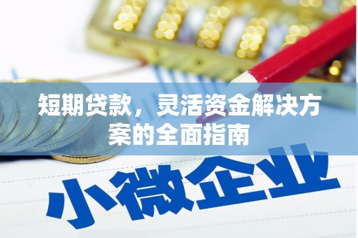 临翔短期贷款，灵活资金解决方案的全面指南