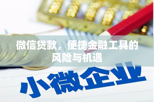 临翔微信贷款，便捷金融工具的风险与机遇