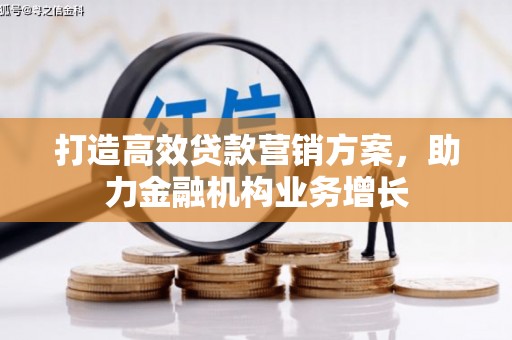 临翔打造高效贷款营销方案，助力金融机构业务增长