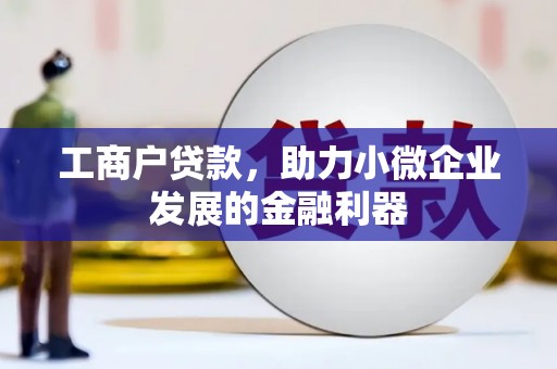 临翔工商户贷款，助力小微企业发展的金融利器