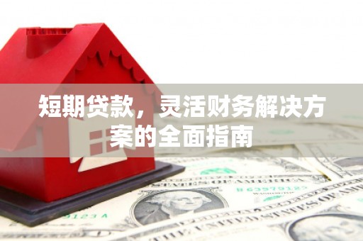 临翔短期贷款，灵活财务解决方案的全面指南