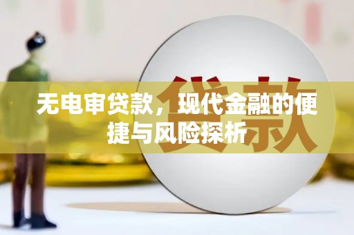 临翔无电审贷款，现代金融的便捷与风险探析