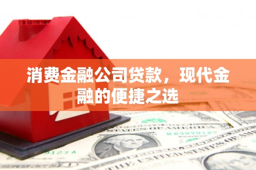 临翔消费金融公司贷款，现代金融的便捷之选