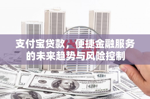 临翔支付宝贷款，便捷金融服务的未来趋势与风险控制