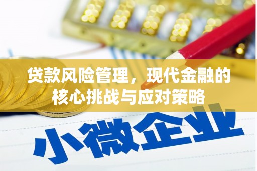 临翔贷款风险管理，现代金融的核心挑战与应对策略