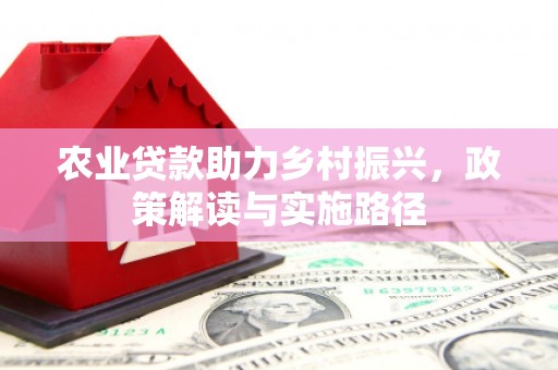 临翔农业贷款助力乡村振兴，政策解读与实施路径