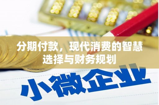 临翔分期付款，现代消费的智慧选择与财务规划