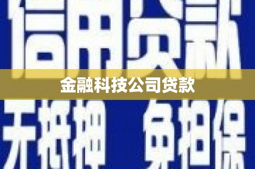 临翔金融科技公司贷款