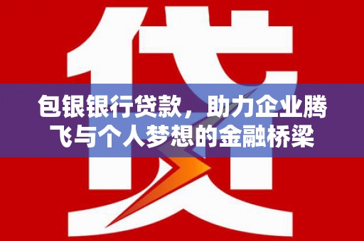 临翔包银银行贷款，助力企业腾飞与个人梦想的金融桥梁