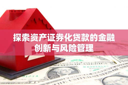 临翔探索资产证券化贷款的金融创新与风险管理