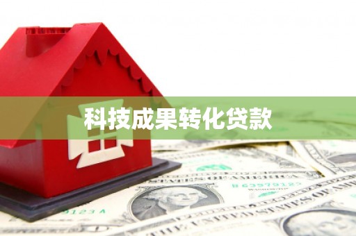 临翔科技成果转化贷款
