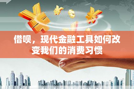 临翔借呗，现代金融工具如何改变我们的消费习惯