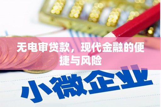 临翔无电审贷款，现代金融的便捷与风险