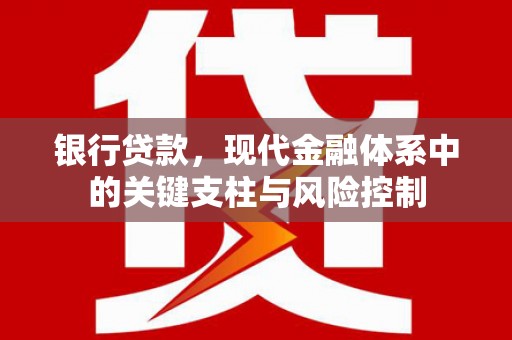 临翔银行贷款，现代金融体系中的关键支柱与风险控制