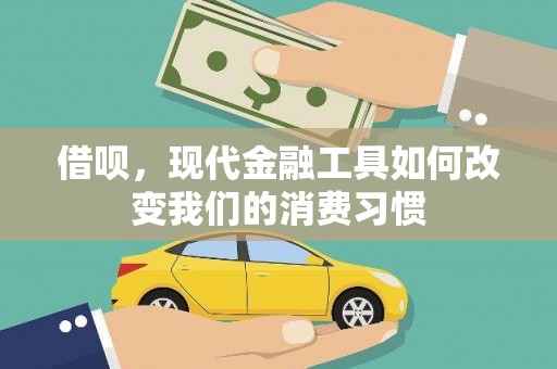 临翔借呗，现代金融工具如何改变我们的消费习惯