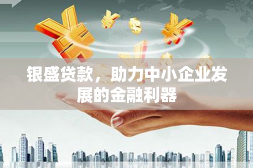 临翔银盛贷款，助力中小企业发展的金融利器