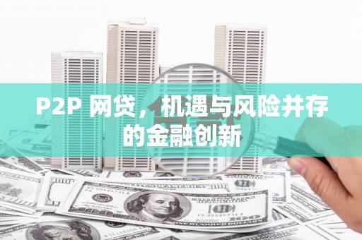 临翔P2P 网贷，机遇与风险并存的金融创新