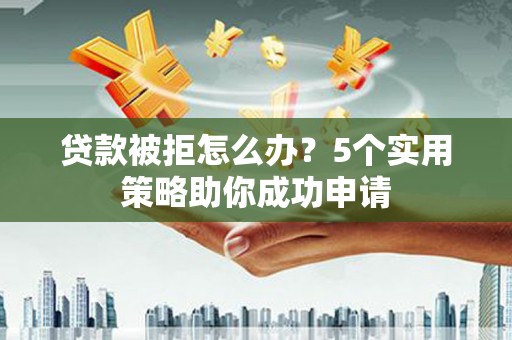 临翔贷款被拒怎么办？5个实用策略助你成功申请