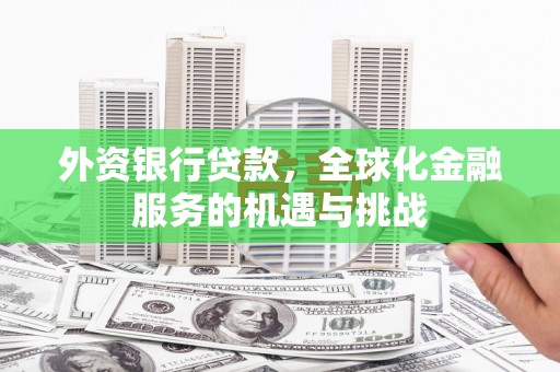 临翔外资银行贷款，全球化金融服务的机遇与挑战