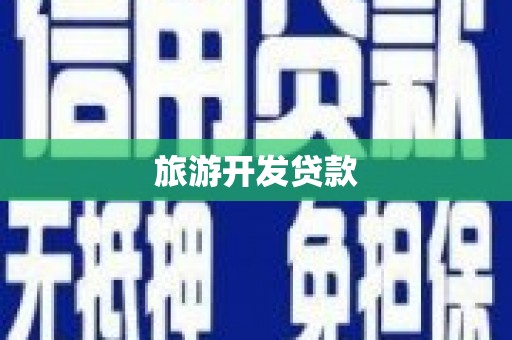 临翔旅游开发贷款