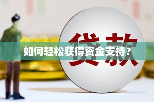 临翔如何轻松获得资金支持？