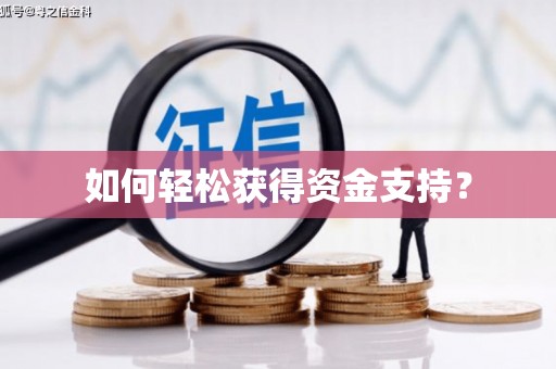 临翔如何轻松获得资金支持？